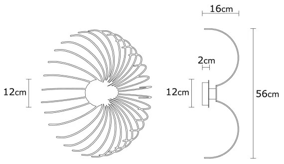 Aplică ASPENDOS 1xE27/40W/230V