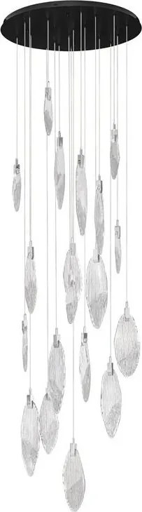 Lustra LED XXL suspendata design decorativ SERIQ D-81cm