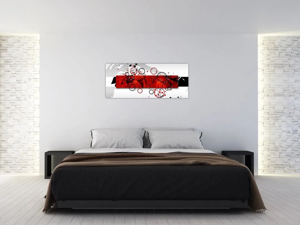 Tablou cu abstracție (120x50 cm)