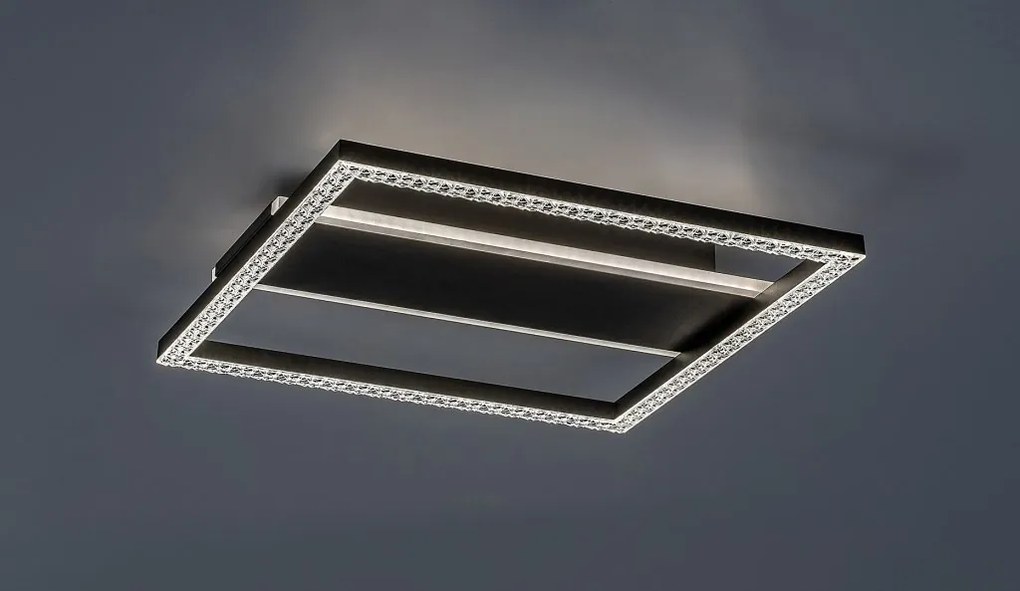 Plafoniera LED design geometric Donya 33x33cm