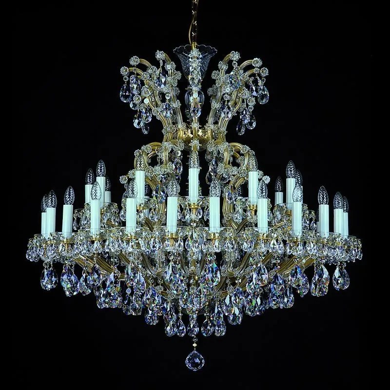 Candelabru Cristal Bohemia Exclusive 36 brate, diam.120cm MARIA TEREZIA 37 CE
