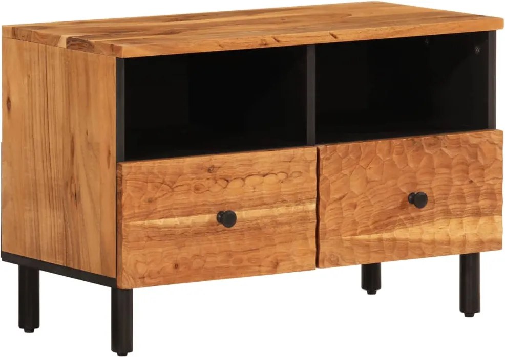 vidaXL Comodă TV, 70x33x46 cm, lemn masiv de acacia