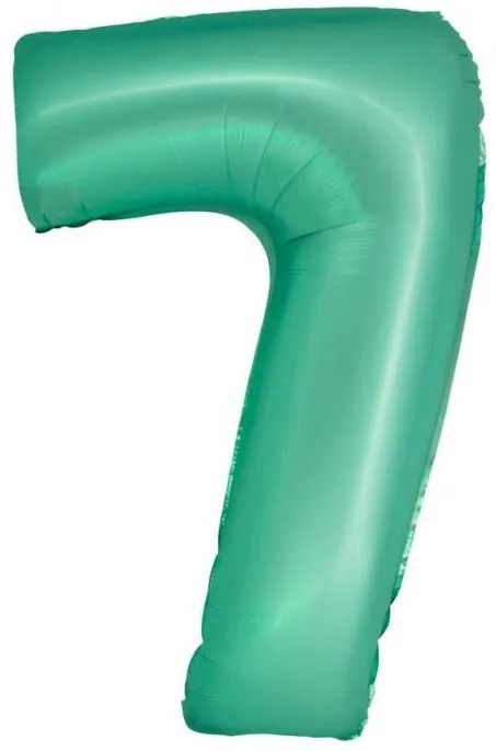 Numere Mint Mat Balon folie menta numărul 7, 76 cm