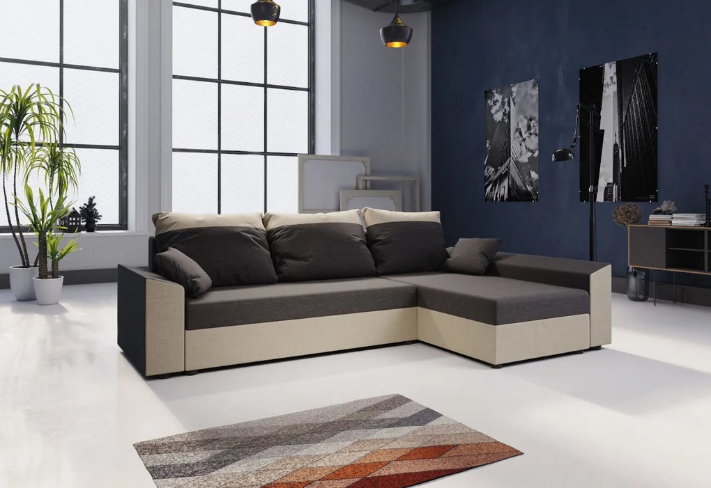 Supermobel Colțar extensibil PAUL, 248x80x139, itaka 10