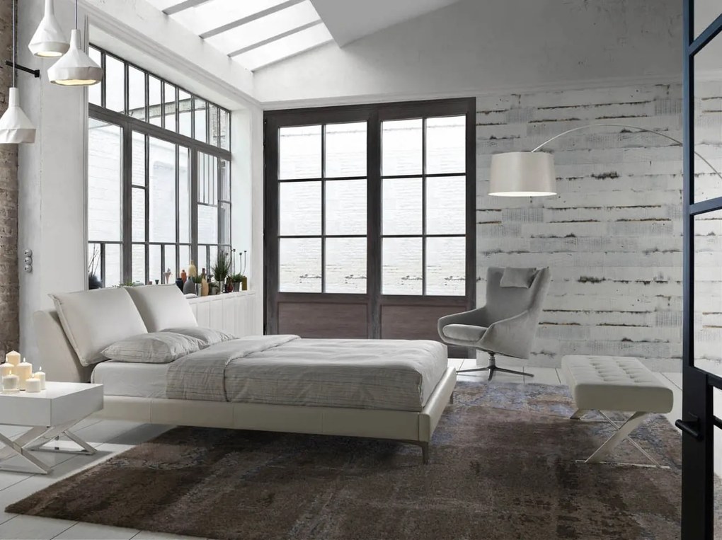 Bancheta tapitata design modern Bock AC-TB0083-X