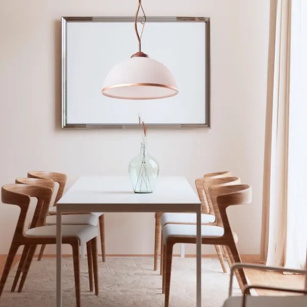 Lustră LED pe tijă Brilagi ANTICO 1xE27/60W/230V bronz patină