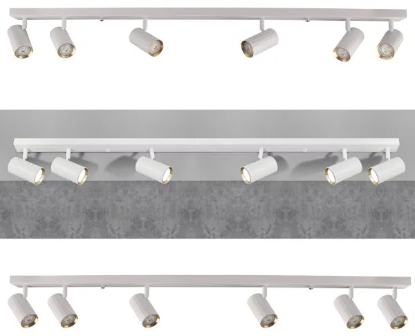 Spot NICEA 6xGU10/10W/230V alb