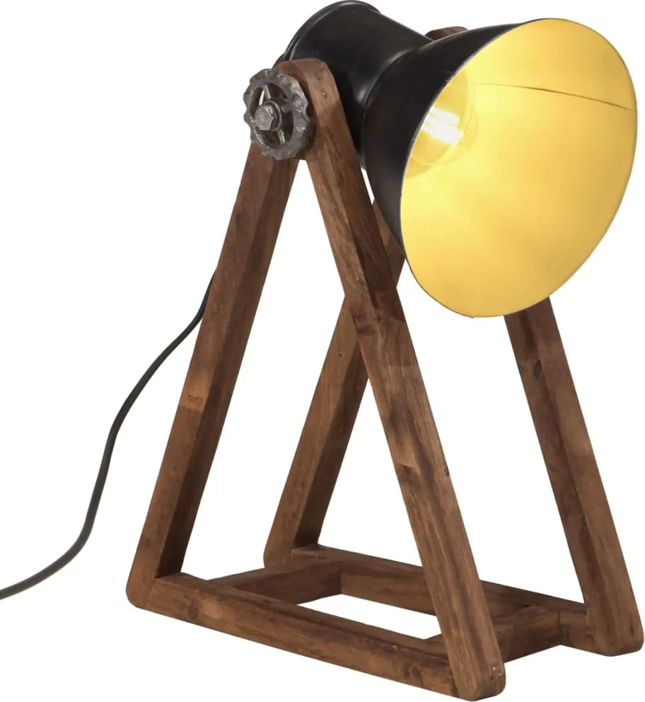 vidaXL Lampă de birou 25 W, negru, 30x17x40 cm, E27