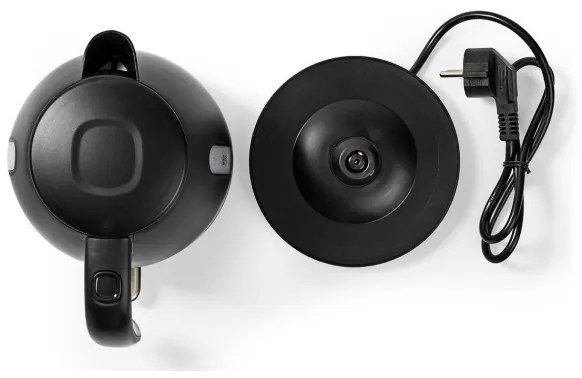 Fierbător de apă 1 l 2150W/230V negru Nedis KAWK300EBK