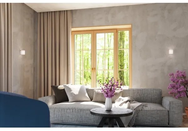 Aplică perete VICI 1xG9/40W/230V alb