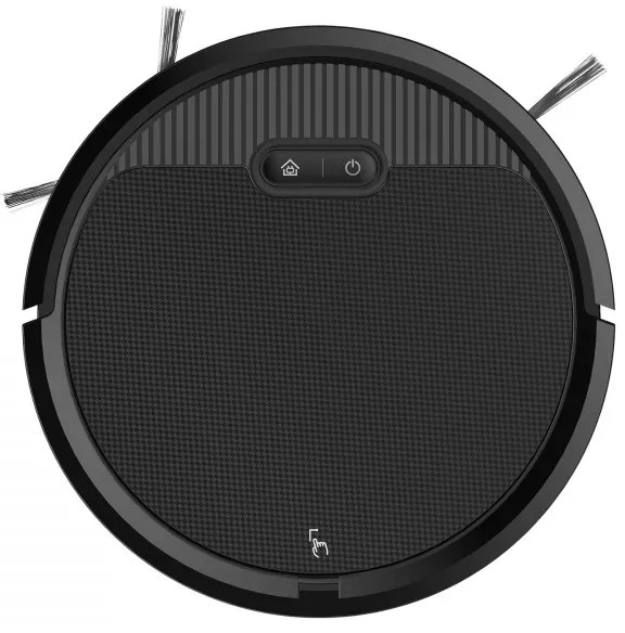 Resigilat: Robot aspirator Ayco BOT 2 PRO, 400 ml, senzor anti-cădere, filtru HEPA, WiFi, Negru