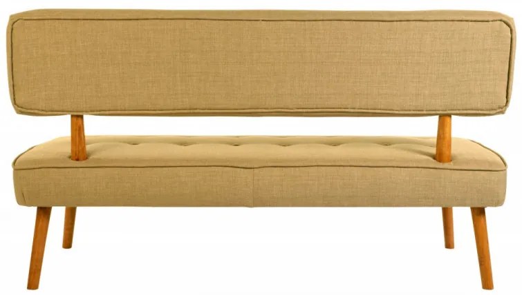 Canapea 2 Locuri, Lemn Solid, Westwood Loveseat, Cafeniu