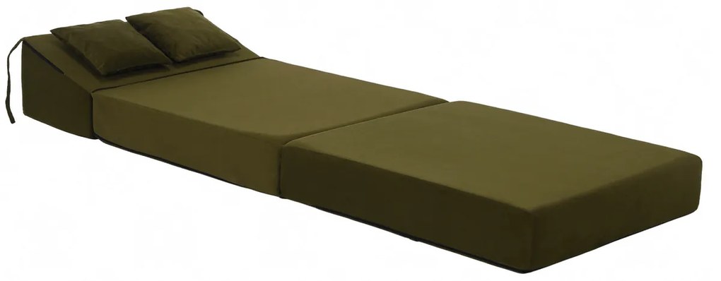 Scaun pliant/saltea PELOS, verde