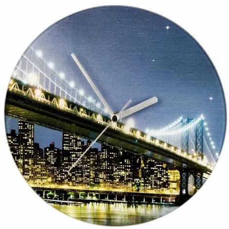 Ceas de perete WENKO 27cm - Brooklyn Bridge