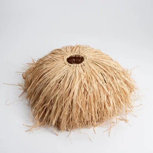 Brilagi - Lampă suspendată LED CERIA BOHO pe cablu, 1xE27/40W/230V, Ø 40 cm, abajur din rafie