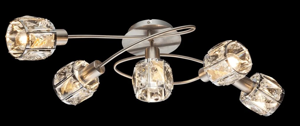 Lustra aplicata stil modern KRIS 5L 54356-5 GL