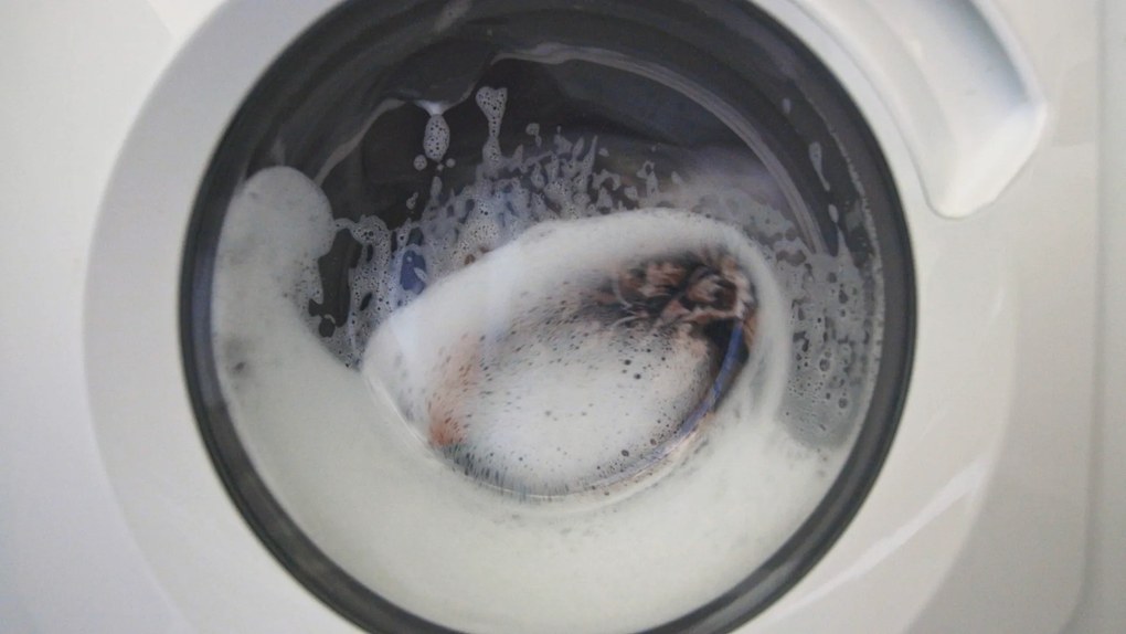 BAMBINO 41870 covor lavabil Balerina, curcubeu pentru copii anti-alunecare - roz