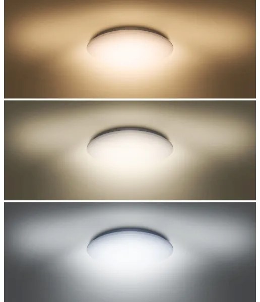 Plafonieră LED PLAIN LED/36W/230V 3000/4000/6000K rotundă Solight WO793