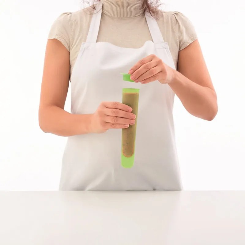 Set de 3 forme pentru inghetata pe bat Lekue 1010240, 360 ml, -60°C / +220°C, Silicon platinat, Multicolor