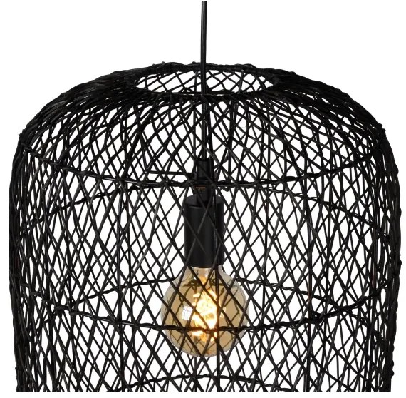 Lustră pe cablu GARVE 1xE27/40W/230V neagră Lucide 03436/40/30