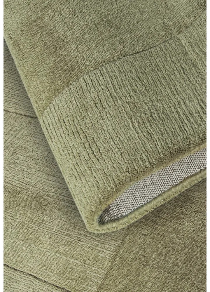 Covor verde țesut manual din lână 80x150 cm Charlotte – Villeroy&amp;Boch