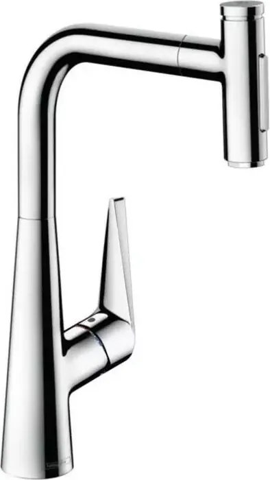 Baterie bucatarie cu dus extractibil Hansgrohe Talis M51 300 cu 2 jeturi