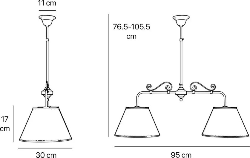 Lustra suspendata design clasic italian Bruxelles