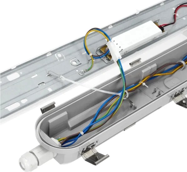 Corp de iluminat LED fluorescent industrial NEXFORCE LED/52W/230V IP66 4000K