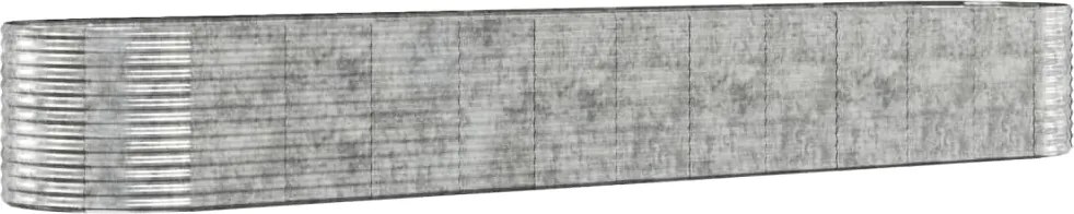 vidaXL Strat înălțat grădină 507x100x68 cm oțel vopsit electrostatic