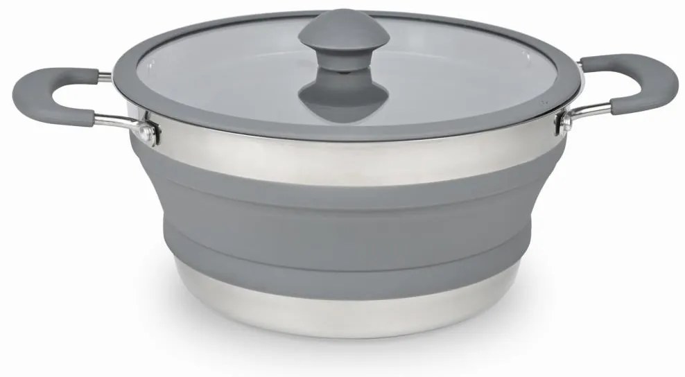 Oală pliabilă pentru camping 3 l