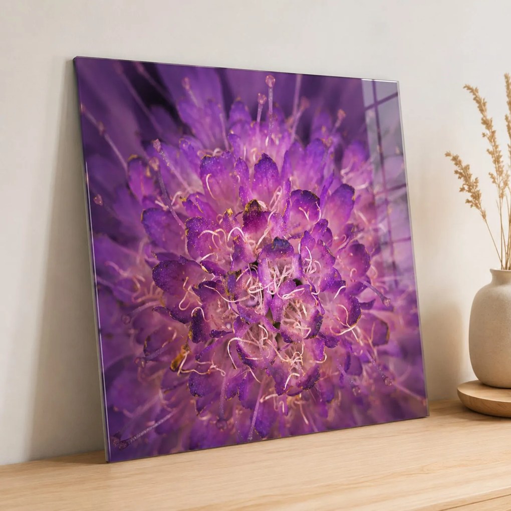 Tablou pe sticlă - Piramide (70x50 cm)