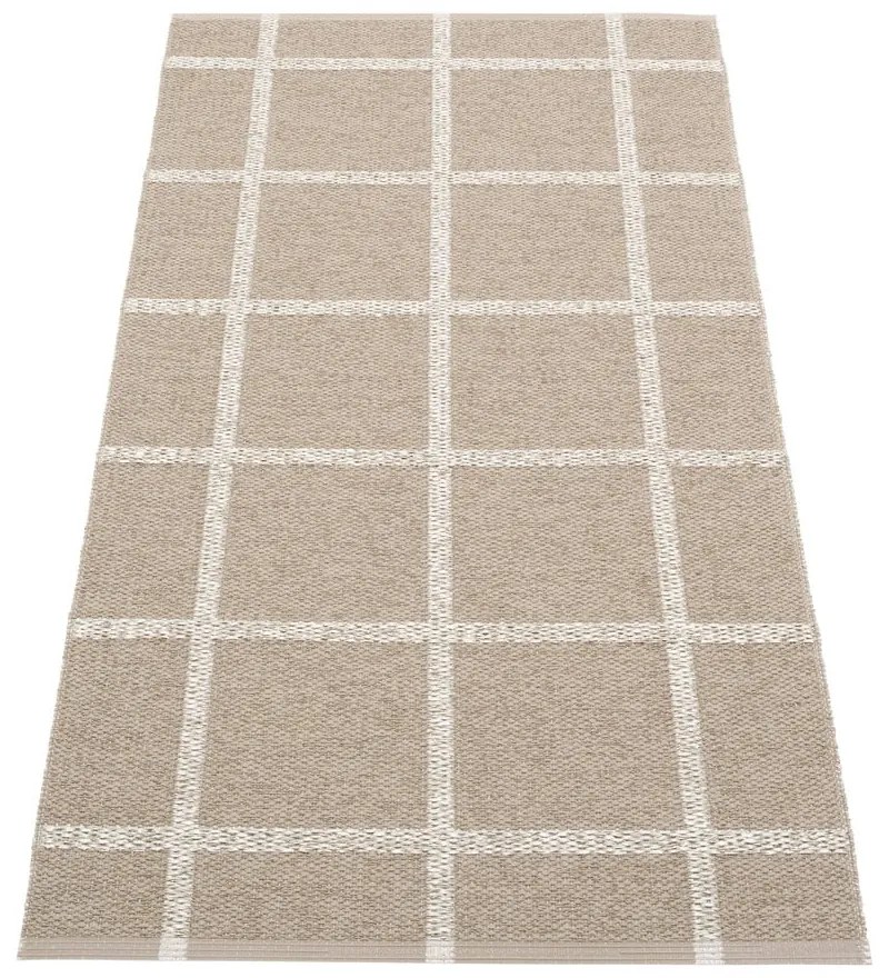 Covor tip traversă pentru interior și exterior bej 70x150 cm Ada Dark Linen – Pappelina