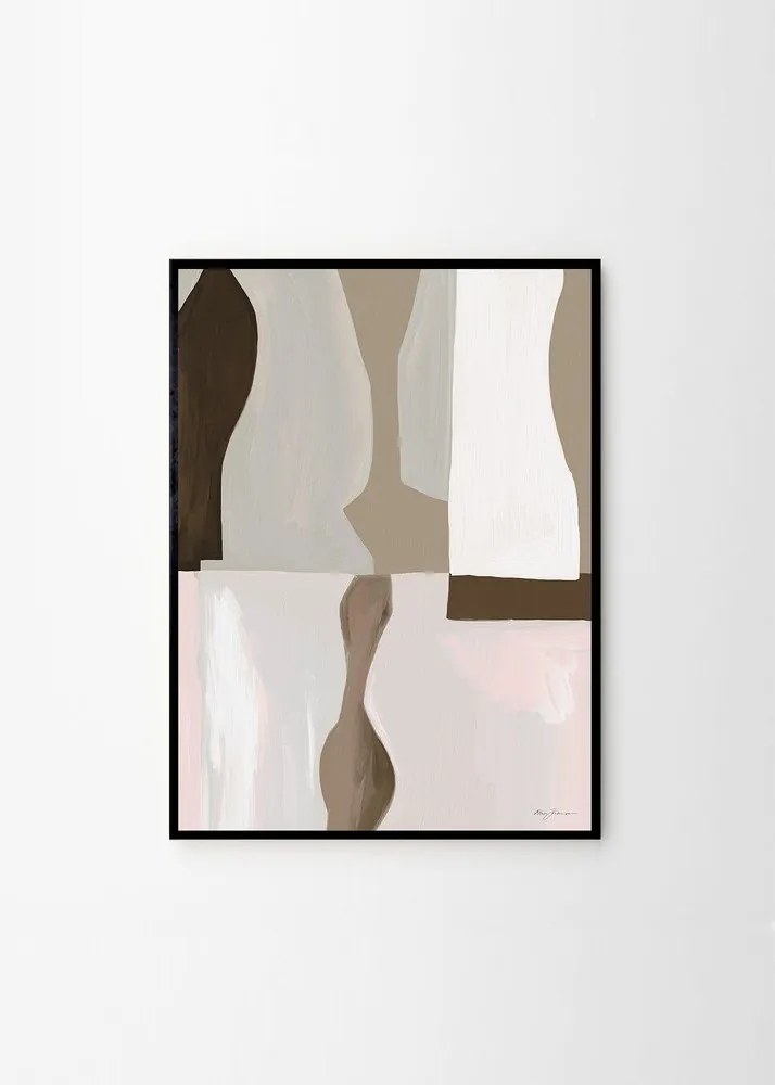 Poster 50x70 cm Pastels en Forme – Anna Johansson – The Poster Club