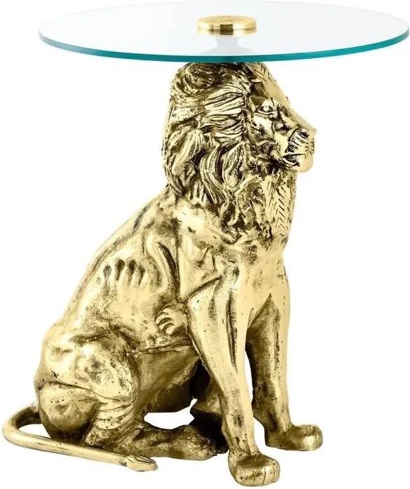 Masuta laterala design unic WILDLIFE LION 60cm