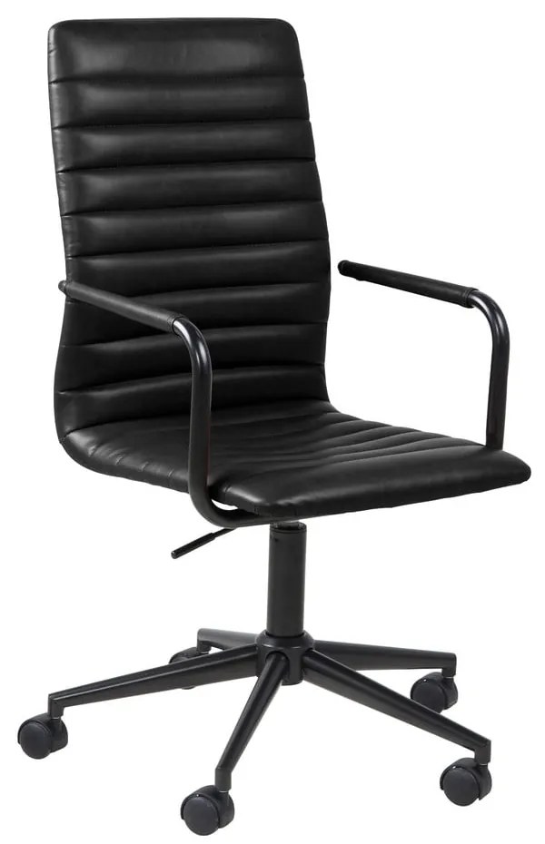 Scaun de birou pe roți Actona Wislow, negru