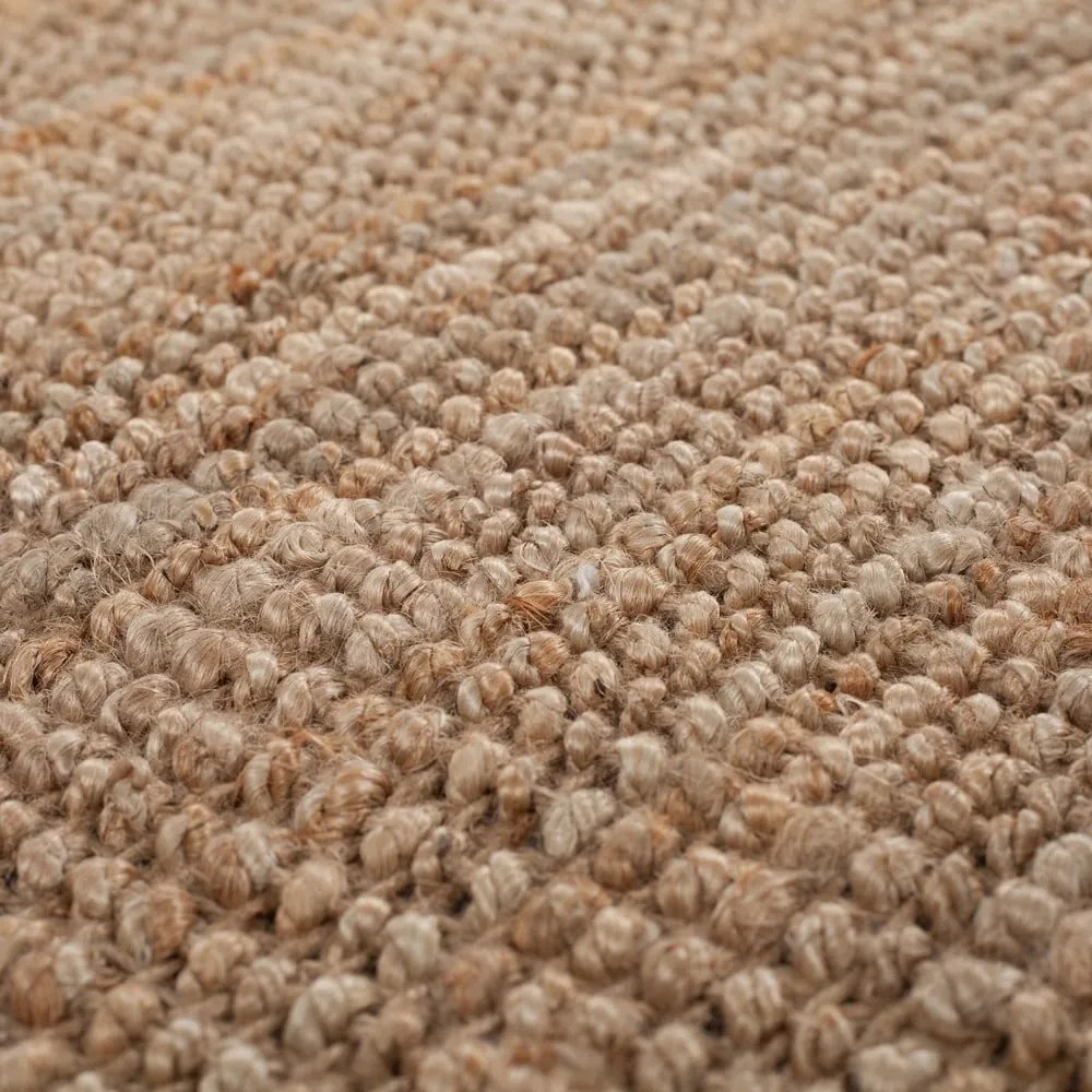 Covor din iută Flair Rugs Jute, 60 x 230 cm, maro