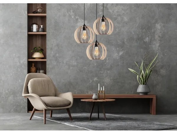 Lustră pe cablu DORO 3xE27/60W/230V