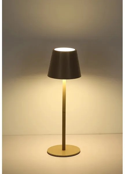 Globo 58488S - Lampă LED reîncărcabilă pentru exterior VANNIE, dimabilă, cu senzor tactil, 3W/5V, IP54, 1800 mAh