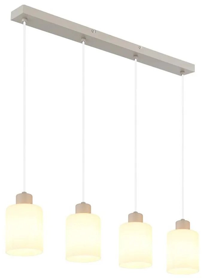 Globo 54114-4H - Lustră pe cablu TRENT 4xE27/40W/230V