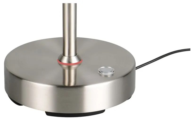 Veioză argintie LED (înălțime 45 cm) Moreno – Reality