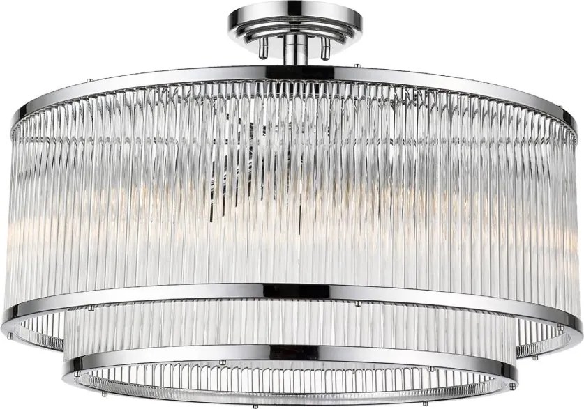 Lustra aplicata eleganta design modern SERGIO crom
