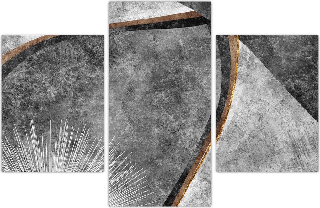 Tablou - Abstract beton (90x60 cm)