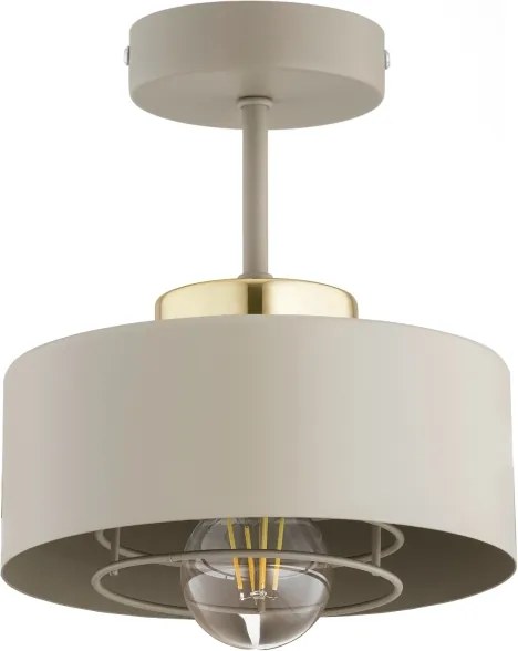 Brilagi - Lustru aplicat SPRING 1xE27/60W/230V, bej/auriu