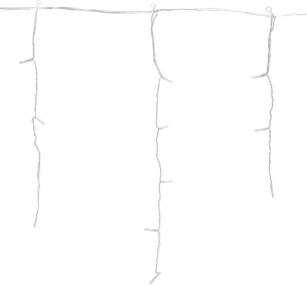 Lanț LED decorativ de exterior Aigostar 75xLED/6W/230V 15x0,6m IP44 alb cald