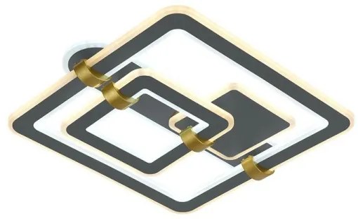 Plafonieră LED dimabilă, 140 W, 230 V, 3000–6500 K, cu telecomandă