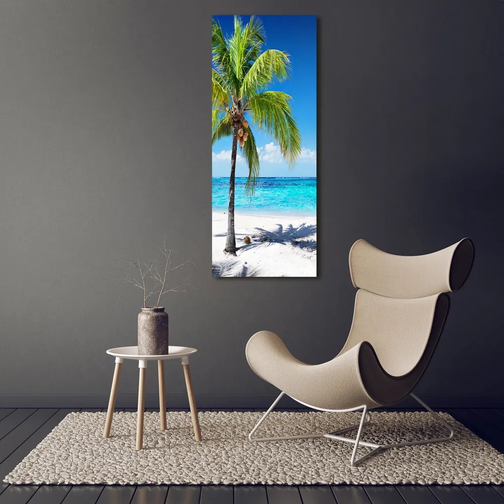 Tablou acrilic Plaja tropicala