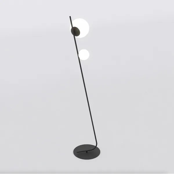 Lampă de podea TATU 2xG9/8W/230V neagră