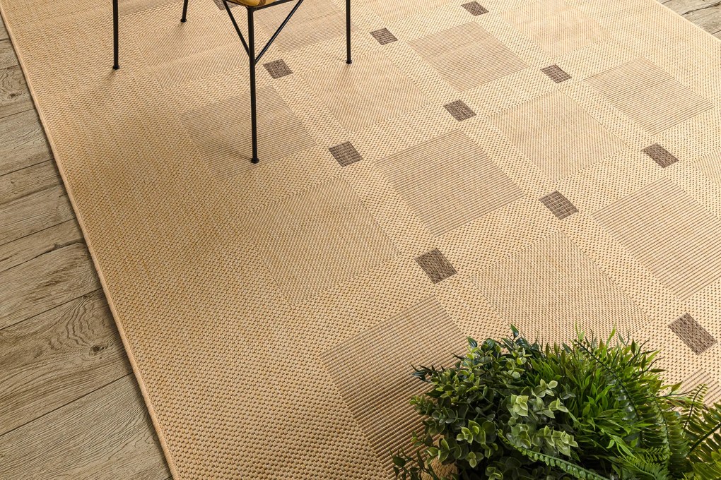 Covor sisal Floorlux 20079 mais si coffee