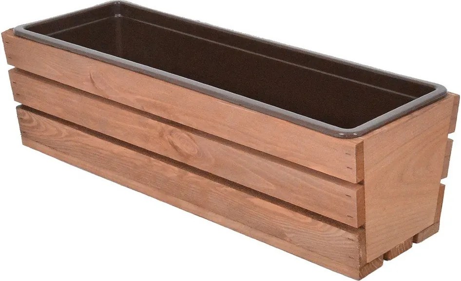 Jardinieră din lemn 51 cm Modern – Rojaplast