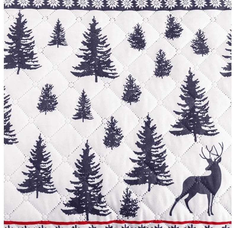 Cuvertura de pat cu model TWINKLE CHRISTMAS, colorat Dimensiune: 170 x 210 cm